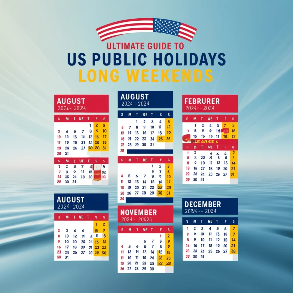 Long Weekends in August 2024 to December 2024 in USA: Best Places to Visit