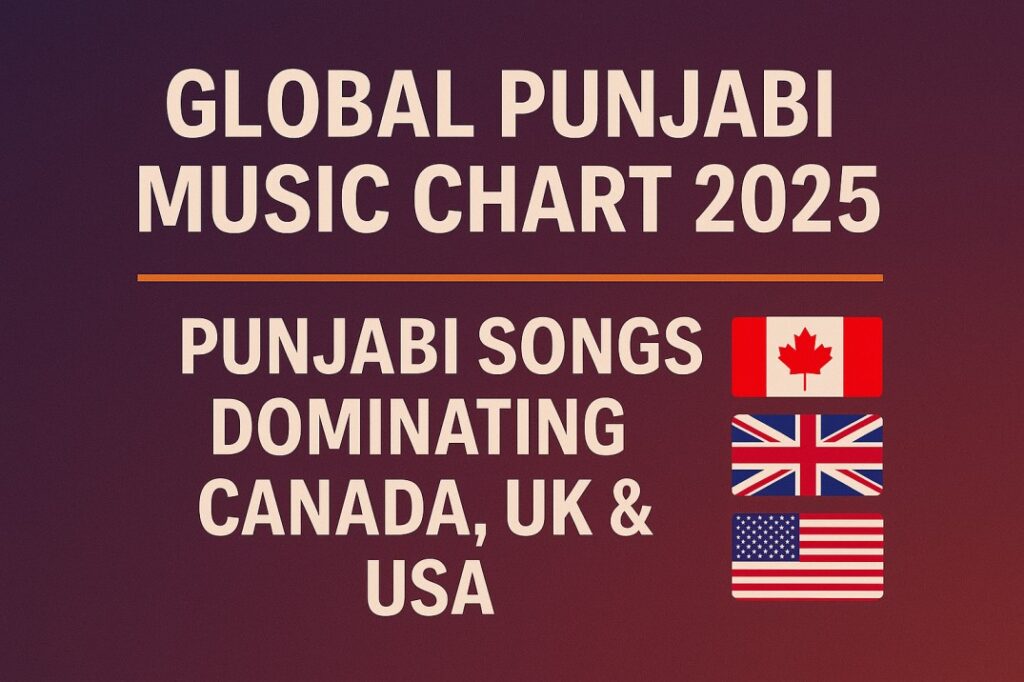 Global Punjabi Music Chart 2025 Punjabi Songs Dominating Canada, UK & USA