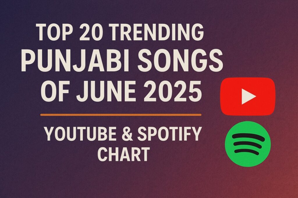 Top 20 Trending Punjabi Songs of June 2025