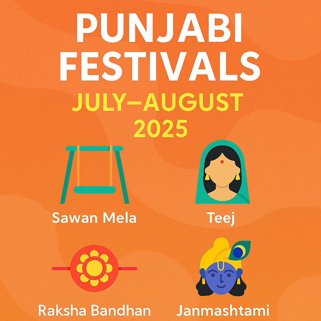 Punjabi Festivals List July and August