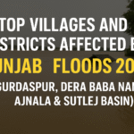 Top Villages and Districts Affected by Punjab Floods 2025