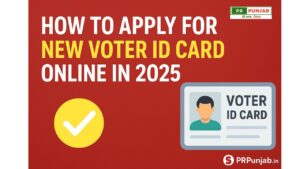 apply new voter id card